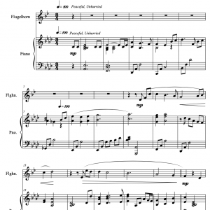 Jesus Loves Me - Trumpet or Flugelhorn
