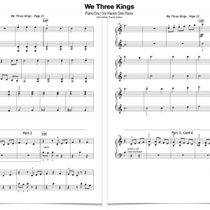 We Three Kings - Piano Trio