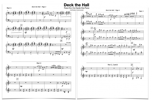 Deck the Hall (Piano Trio)