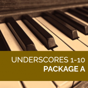 Underscores 1-10: Package A (Piano, Keys, Chords)