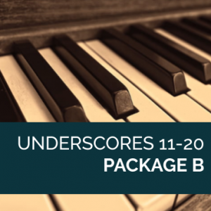 Underscores 11-20: Package B (Piano, Keys, Chords)