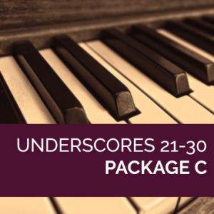 Underscores 21-30: Package C (Piano, Keys, Chords)