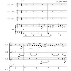 Loch Lomond - Horn Trio (Three Plus Keys)