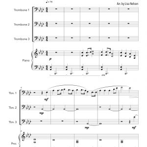 Loch Lomond - Trombone Trio (Three Plus Keys)