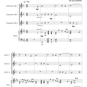 Swing Low - Clarinet Trio (Three Plus Keys)