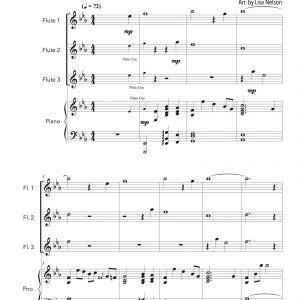 Swing Low - Flute Trio (Three Plus Keys)