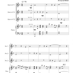 Swing Low - Horn Trio (Three Plus Keys)