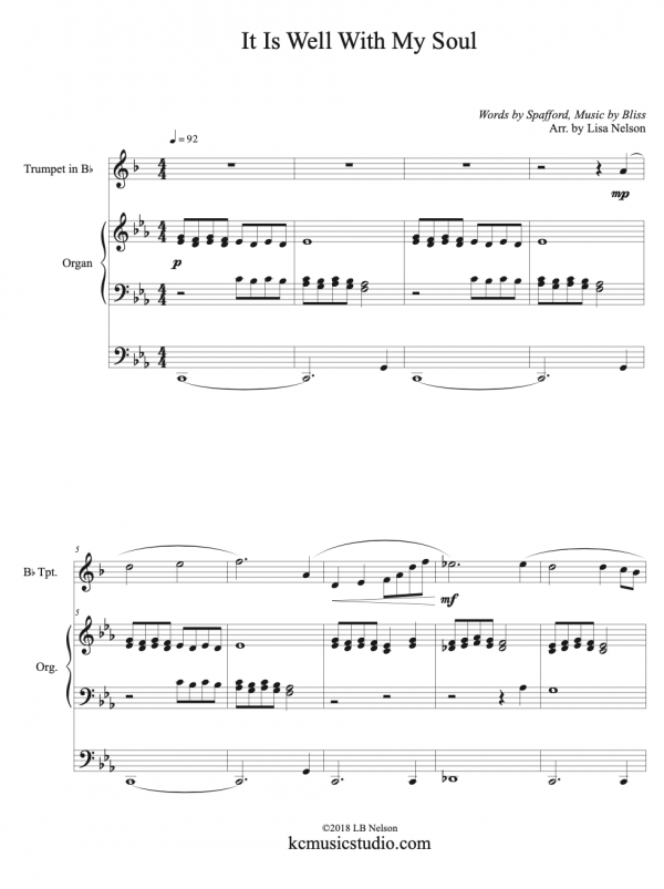 It Is Well With My Soul - Trumpet Solo