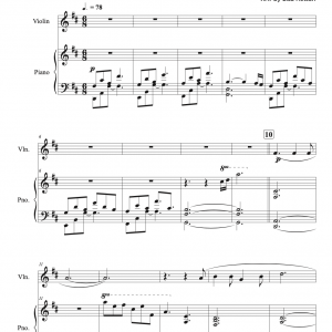 O Holy Night - Violin