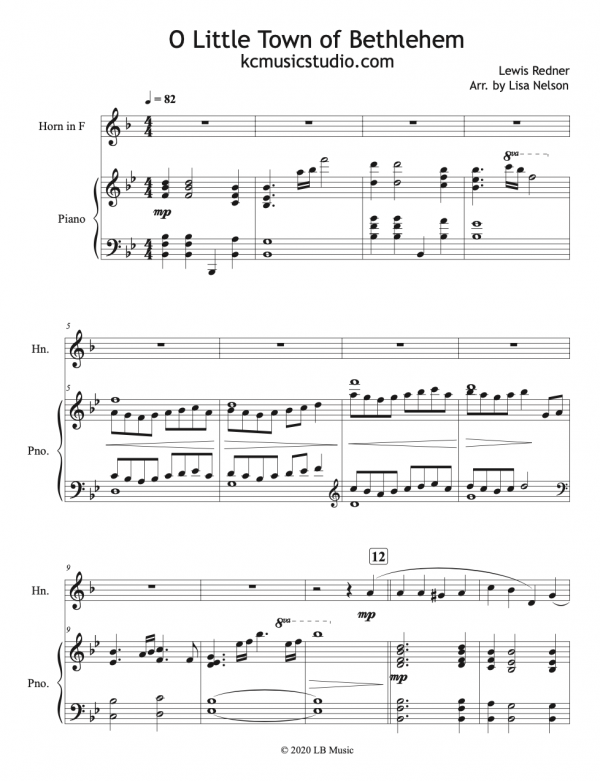 O LIttle Town - Horn