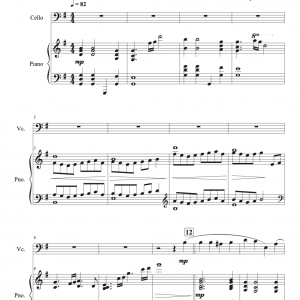 O Little Town - Cello