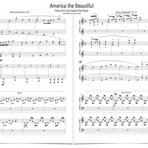 America the Beautiful - Piano Trio